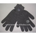 Merino wool liner gloves